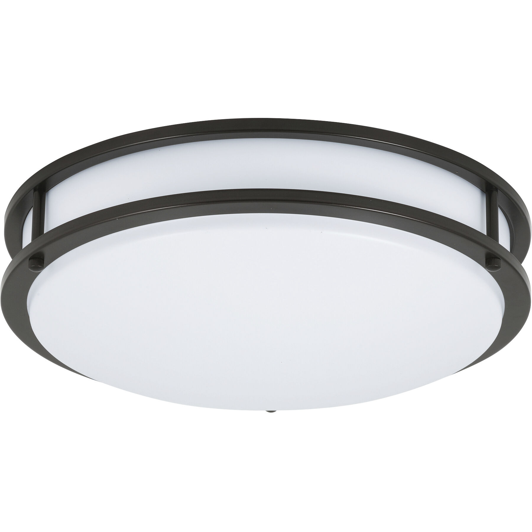 EnviroLite LED 14 inch Oil Rubbed Bronze Flush Mount Ceiling Light